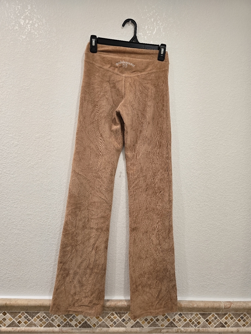 GODDESSWEAR CORDUROY CLASSIC LITE FLARE PANT HIGH WAIST - Picture 4 of 6